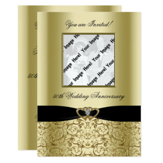 Golden Wedding Invitations Ideas Uk - Wedding Invitation Sample