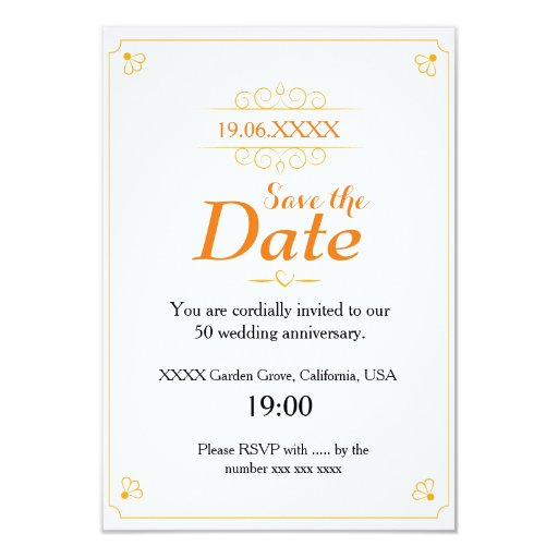 save the date anniversary cards