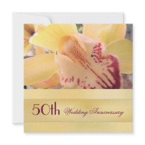 Golden Wedding Invitation