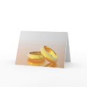 Golden Wedding Rings cards by WeddingPostage Golden Wedding Rings cards