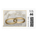 Golden Wedding Rings postage