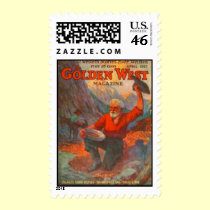 Golden West April 1927 stamps