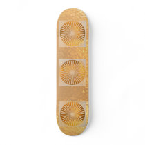 Golden Wheel Balance Custom Skate Board
