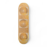 Golden Wheel Balance Custom Skate Board
