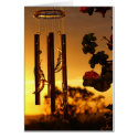 golden windchime cards