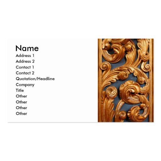 wood carving business