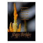 Golden Years Birthday Card cards