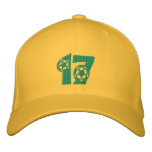 Golden Yellow and Green no.17 ZAR cap Baseball Cap
