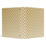Golden Yellow Carbon Fiber Patterned binders