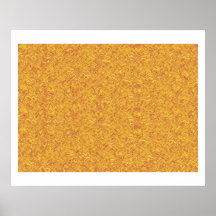 Golden Yellow High Energy Color Theraphy Jewel Poster