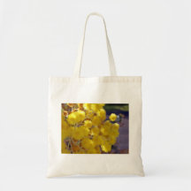 Golden Yellow wattle up close Tote Bag