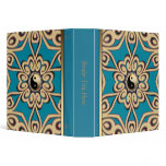 Golden Yin Yang Floral Balance Album / Binder
