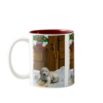 Goldendoodle Christmas Gifts mugs