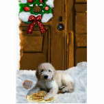 Goldendoodle Christmas Ornament Photo Sculpture