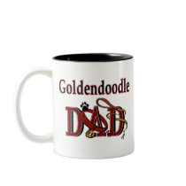 Goldendoodle Dad Mug by DogsByDezign Goldendoodle Dad Mug