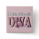 GoldenDoodle DIVA Buttons