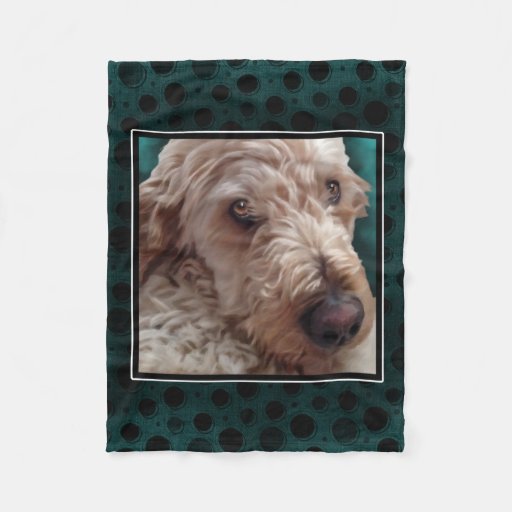 GoldenDoodle Fleece Blanket Zazzle
