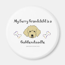 Goldendoodle Fridge Magnet