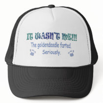 Goldendoodle Trucker Hats