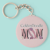 GoldenDoodle MOM keychains