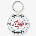 GOLDENDOODLE mom keychain