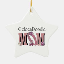 GoldenDoodle MOM Ornaments