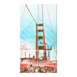 GoldengateBridge SanFrancisco Iconic Panel of Life Gallery Wrap Canvas