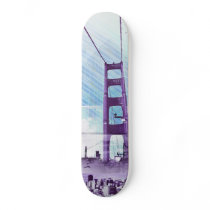 GoldengateBridge SanFrancisco Iconic Panel of Life skateboards
