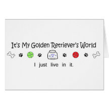 GoldenRetriever Greeting Card
