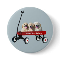 Goldens In Wagon Button