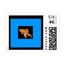 goldfifh block colored postage by pidgiefund goldfifh block colored postage