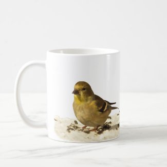 Goldfinch and Pine Siskin Mugs