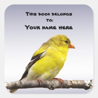 Goldfinch Bookplate
