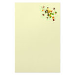 Goldfinch & Fall Leaves Stationery Design