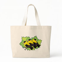 goldfinches canvas bags