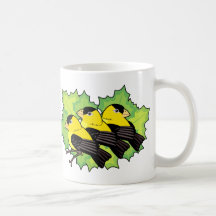 goldfinches mugs