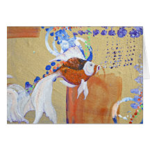 Goldfish Abstract Cards
