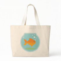 Goldfish Bowl Canvas Bag