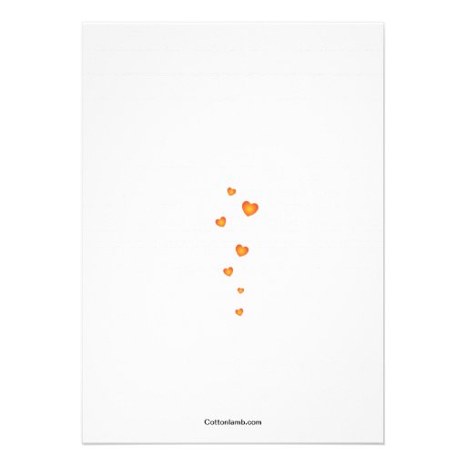 Goldfish Bowl Post Wedding Brunch Invitation