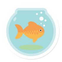 Goldfish Bowl stickers by alternateworlds Goldfish Bowl stickers