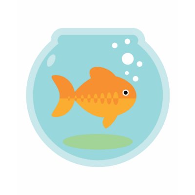 goldfish bowl pictures. A cute pet goldfish in a goldfish bowl.