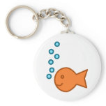 Goldfish Bubbles Key Chains