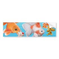 Goldfish Bumper Sticker bumper stickers