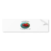 GOLDFISH bumper stickers by jennythomas74 GOLDFISH bumper stickers