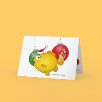 Goldfish Christmas flatus event! cards by graphicdoodles Goldfish Christmas flatus event! cards
