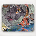 Goldfish Dragon's Lair Mousepad mousepad