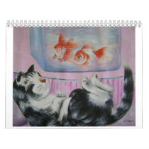 goldfish dream wall calendar