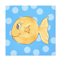 Goldfish. Gallery Wrap Canvas