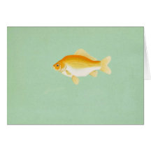 Goldfish Greeting Card