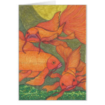 Goldfish - Koi Cards